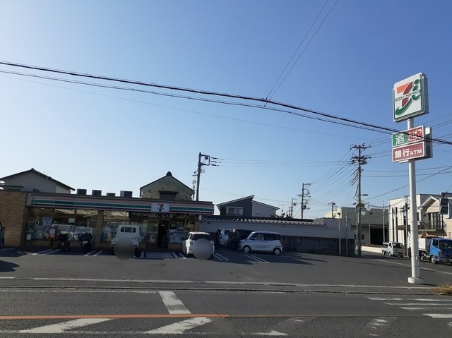 コンビニ　セブンイレブン上総一宮店　２０（コンビニ）まで500m