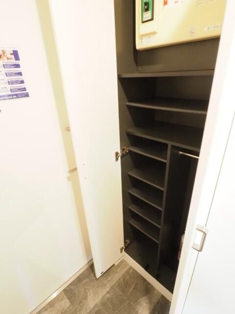 収納　たっぷりとした収納スペースです