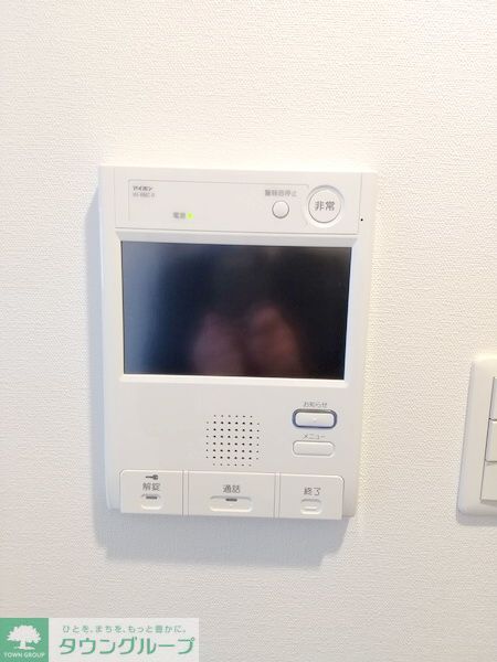 セキュリティ　☆モニター付きインターホン☆