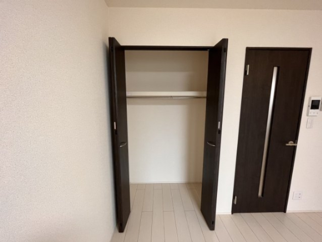 収納　クローゼットです