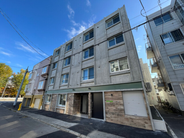 建物外観　札幌市北区北二十七条西「ｅｃｏａ北２７条」