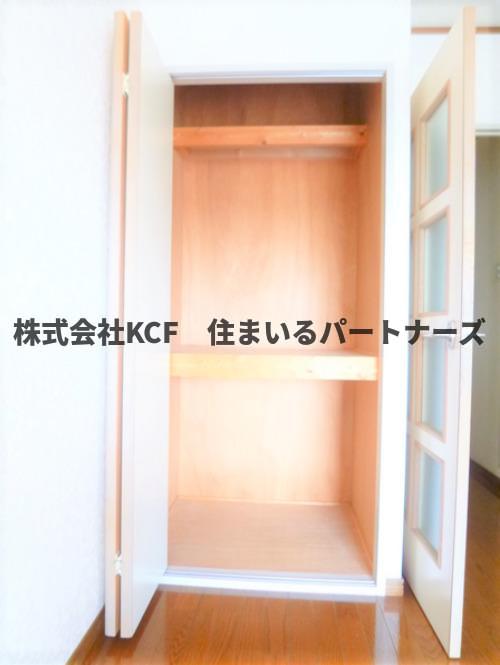 収納　収納のためのスペースです