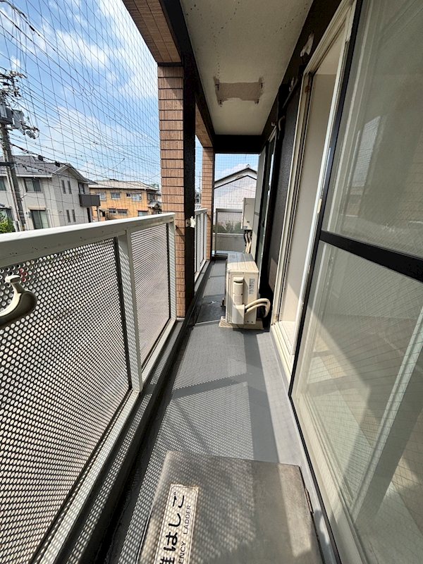 バルコニー　※別部屋の写真です。