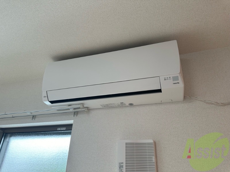 その他設備　エアコンが設置されているので各季節を快適に過ごせそうですね。