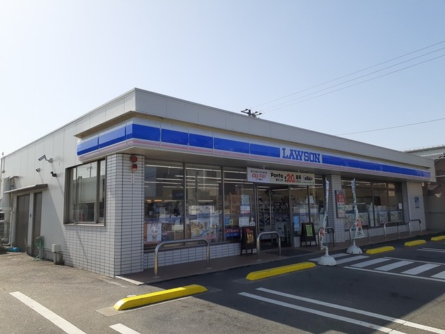 コンビニ　ローソン岡山辛川市場店（コンビニ）まで80m
