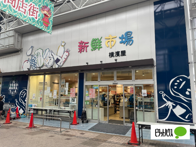 スーパー　スーパー横濱屋弘明寺店（スーパー）まで558m