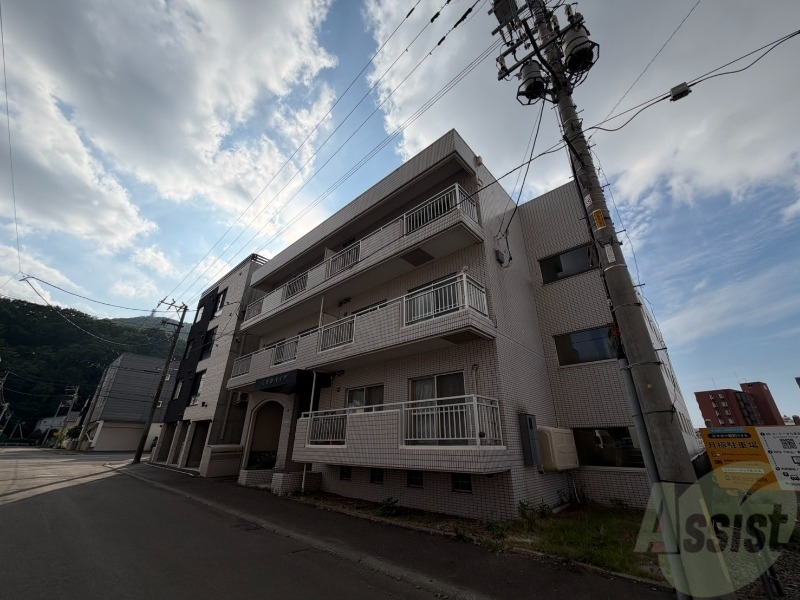 建物外観　札幌市中央区南二十条西「くるみハイツ」