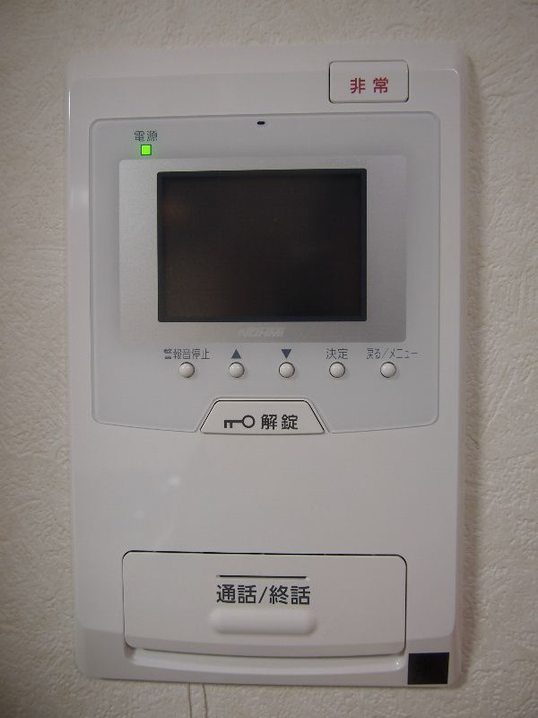 セキュリティ　☆安心のTVモニタ付きインターホン☆