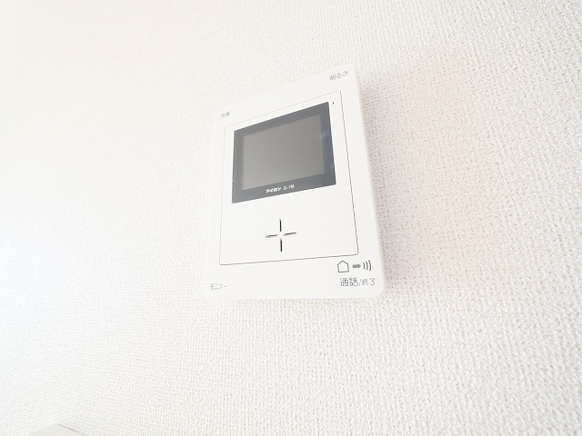セキュリティ　モニター付きインターホンです