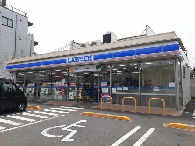 コンビニ　ローソン船橋湊町１丁目店（コンビニ）まで370m