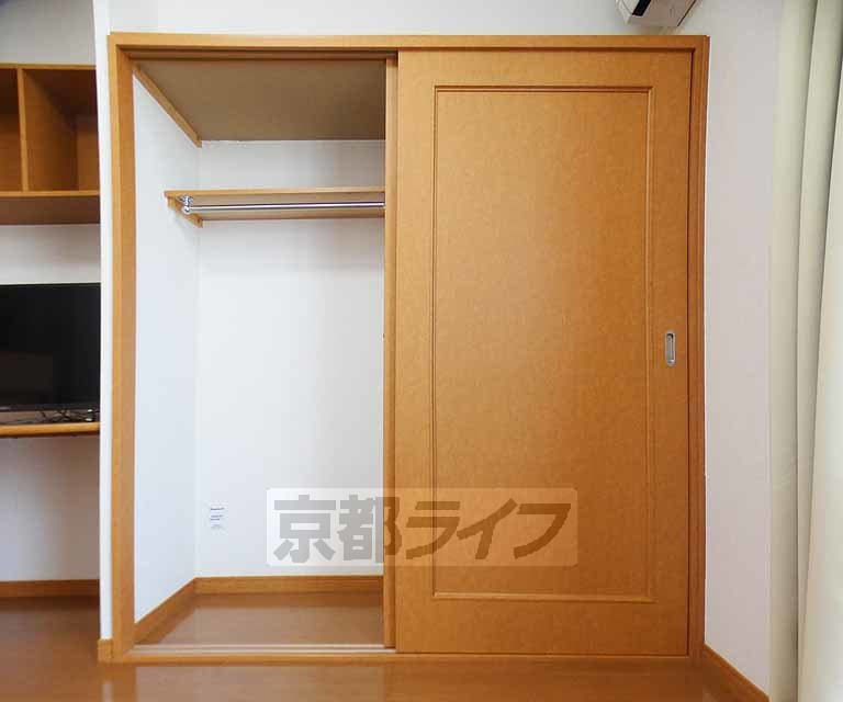 収納　広い収納スペースです