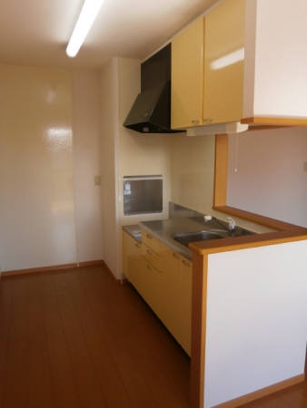 キッチン　同建物別タイプ。
