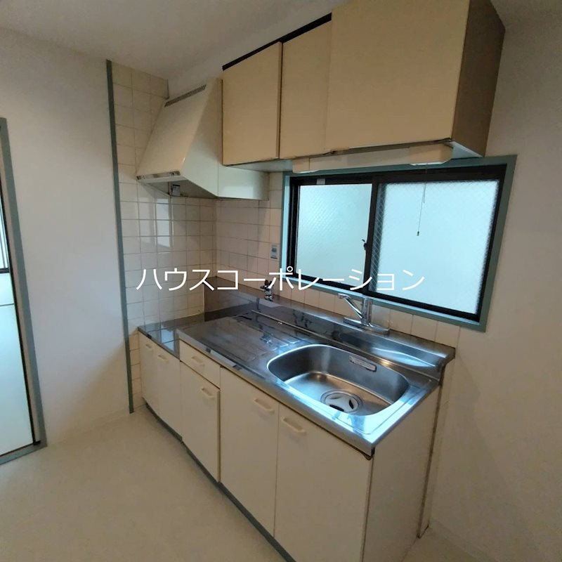 阪神本線 出屋敷駅 徒歩5分 3階建 築37年のキッチン写真
