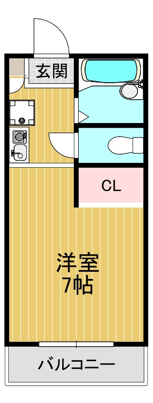 ハイツSUGIYAMAの間取り写真