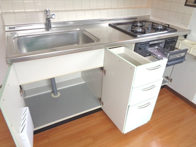 キッチン　グリル付きシステムＫ