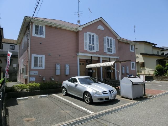 建物外観　全室角部屋です