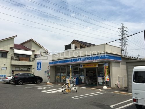 コンビニ　ローソン 岡崎六名駅前店（コンビニ）まで180m