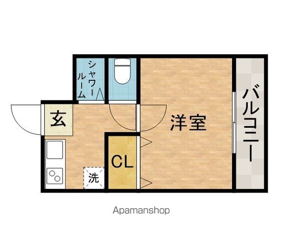 ナンノ第12号館の間取り写真