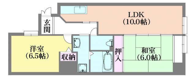 ミリオンベル神戸の間取り写真