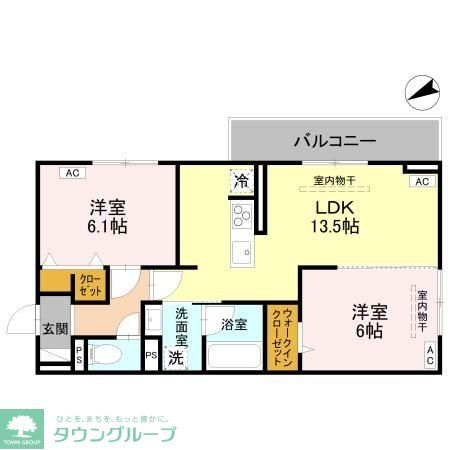 D-Luxe中居町の間取り写真