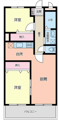 ティンバーヴィレッジの間取り写真