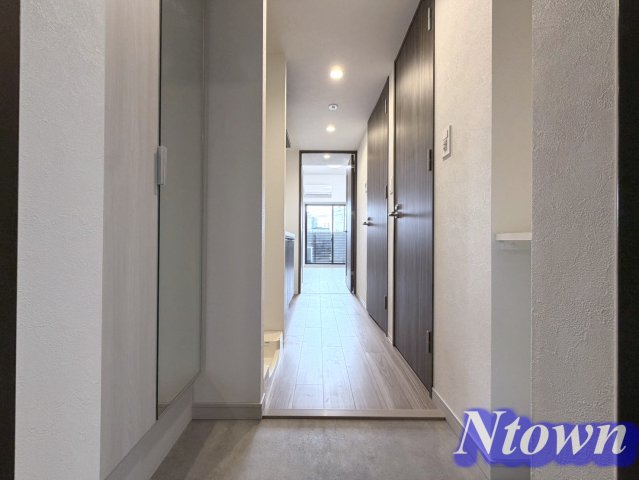 玄関　明るい玄関です