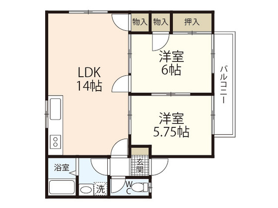 センテニアル長楽寺の間取り写真