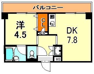 サンライズコートの間取り写真
