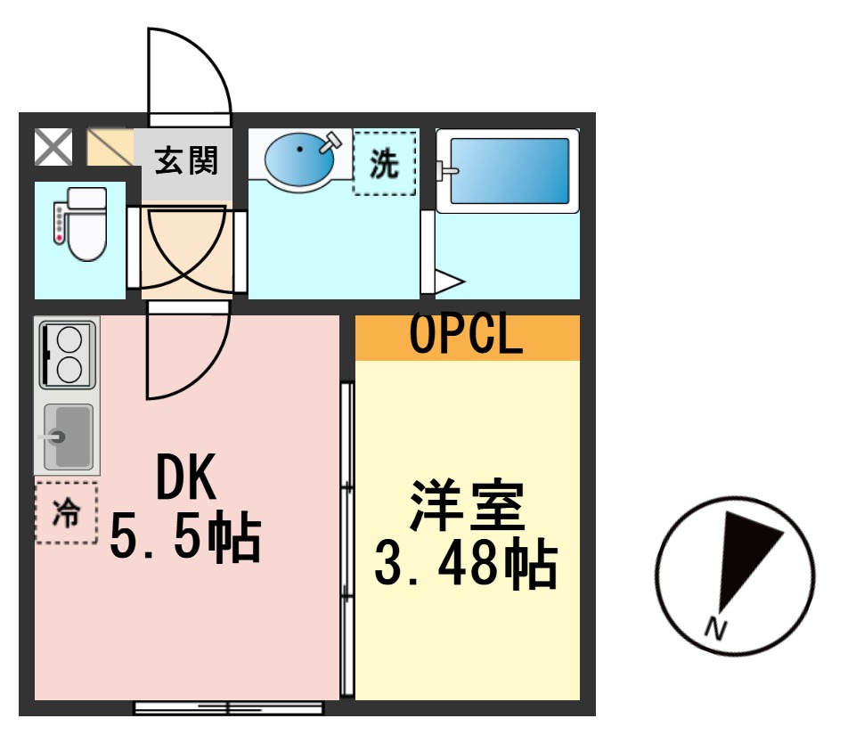都営新宿線 瑞江駅 徒歩11分 3階建 新築の間取り写真