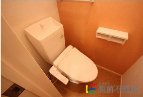 甘木鉄道 甘木駅 徒歩18分 2階建 築8年のトイレ写真