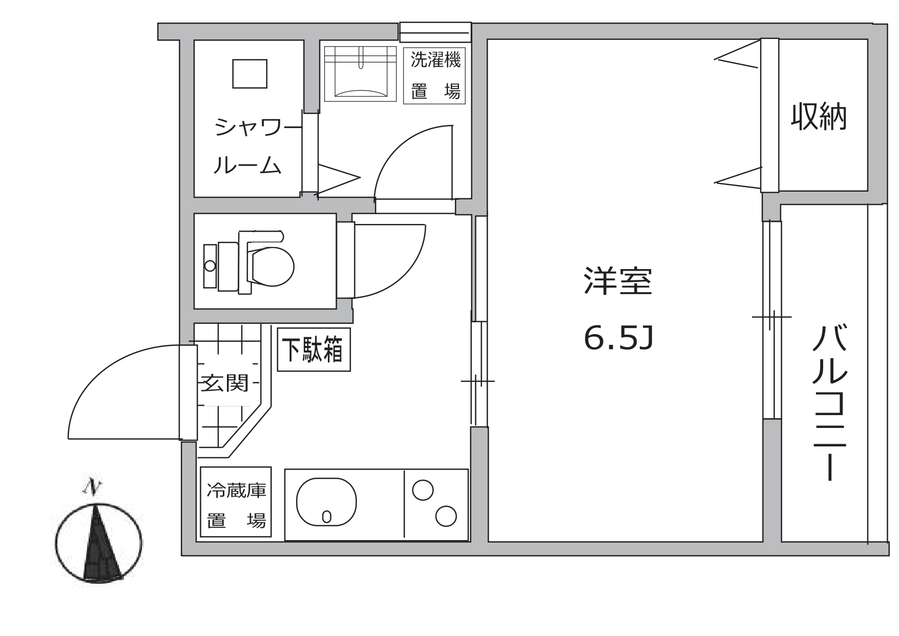 リーブル大森の間取り写真