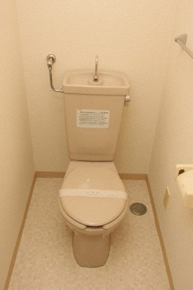 地下鉄東西線 大谷地駅 徒歩14分 4階建 築37年のトイレ写真