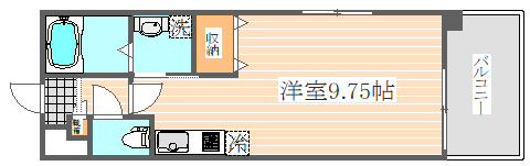 アーバンパーク天神東の間取り写真