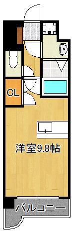 アピアランス到津の間取り写真