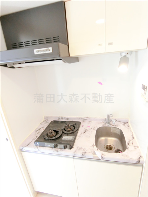 キッチン　2口ガスシステムキッチン