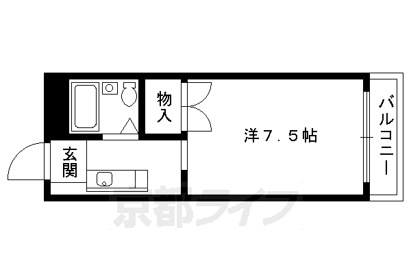 メゾンジョアの間取り写真