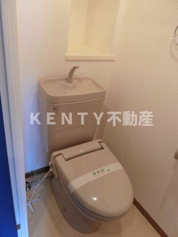 トイレ　トイレもきれいです