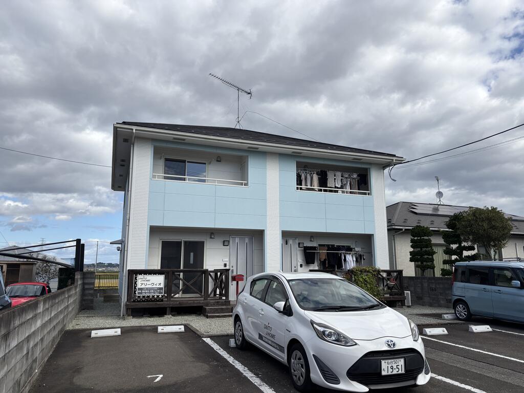 建物外観　1棟2世帯のみ　角部屋