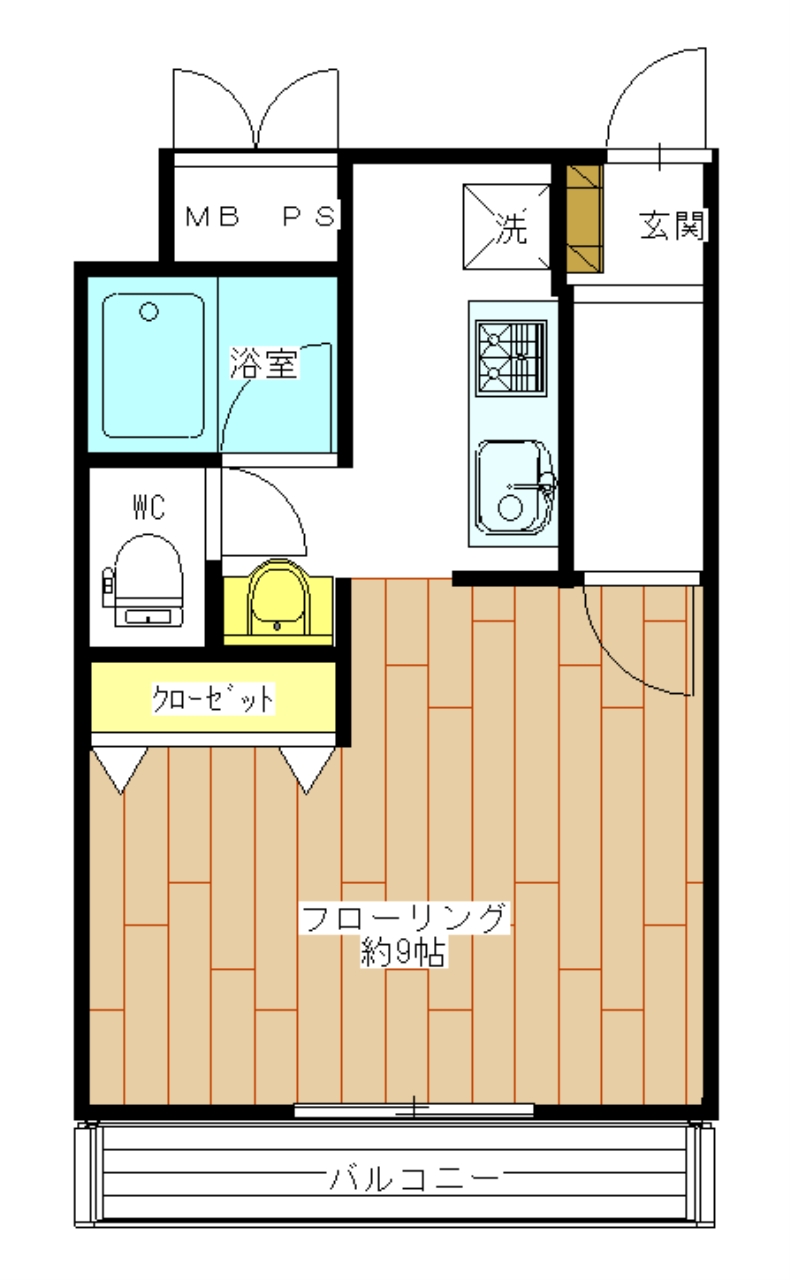 ブレスネス市川の間取り写真