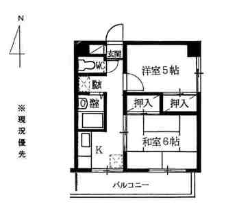 サンハイツ通町の間取り