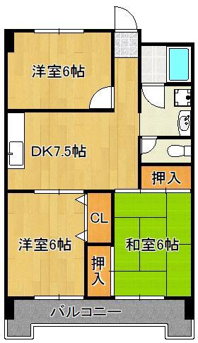 アネシス守恒の間取り