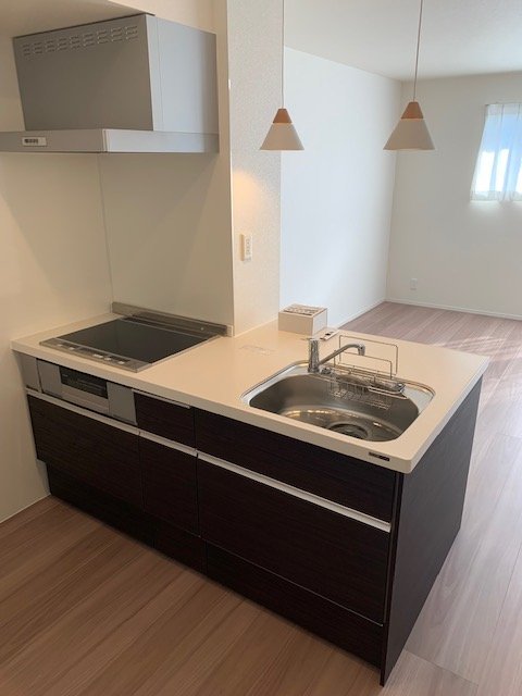 キッチン　対面キッチン（ＩＨクッキングヒーター付のシステムキッチン）