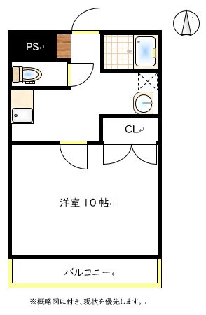 カーサUの間取り