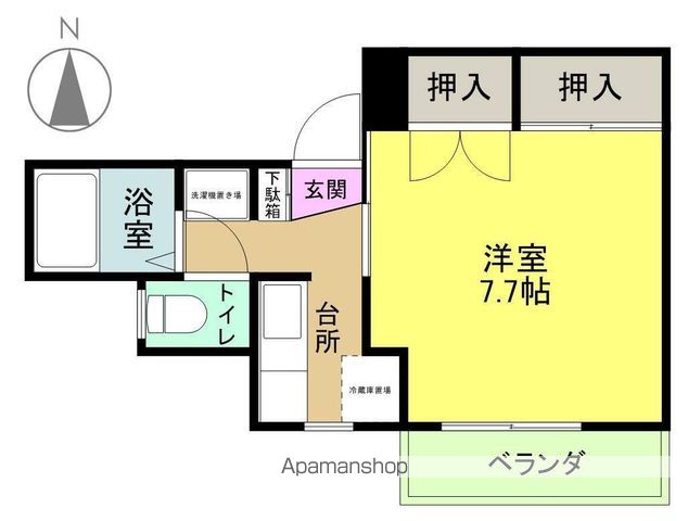 新川マンションの間取り写真