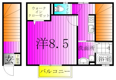 ウィステリアの間取り