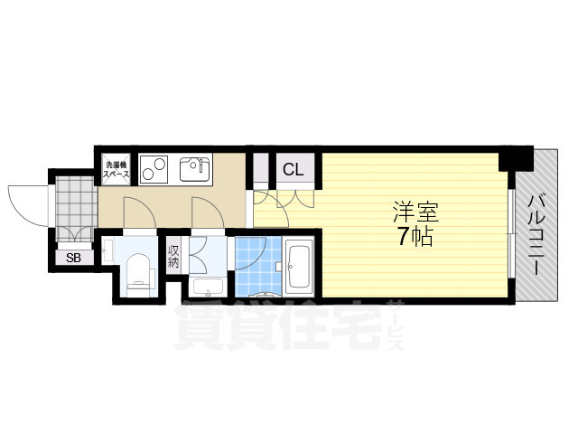 ザ・パークハビオ阿倍野昭和町の間取り