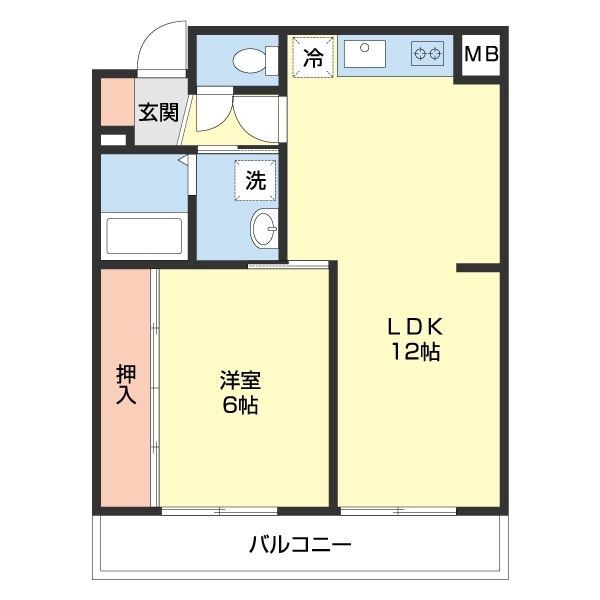 メゾンヒロの間取り