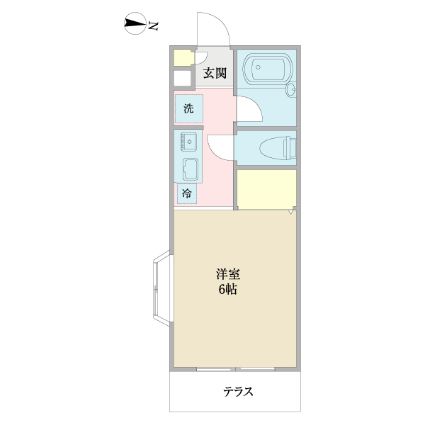 シンフォニーハイムの間取り