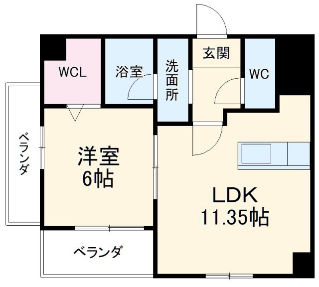 レガーロ掛川の間取り