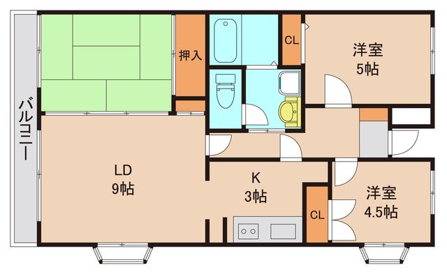 イングス宇田川の間取り